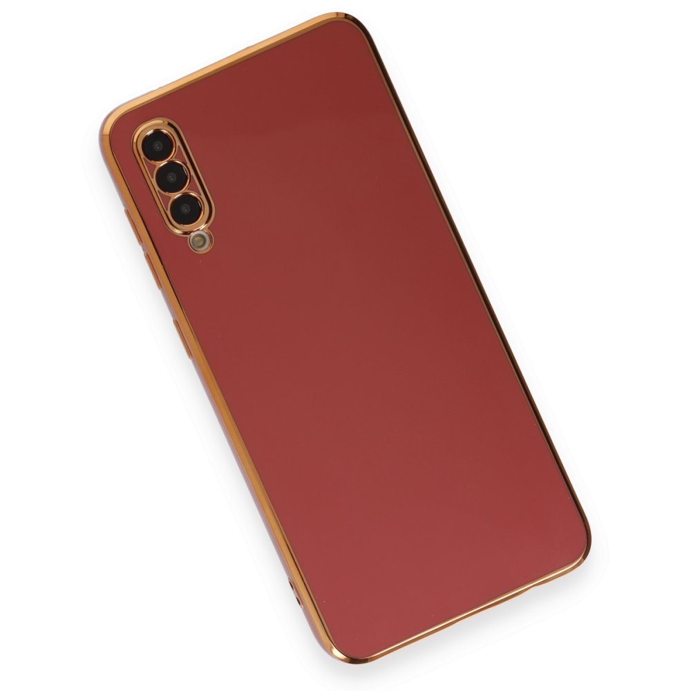 Newface Samsung Galaxy A30S Kılıf Volet Silikon - Kırmızı