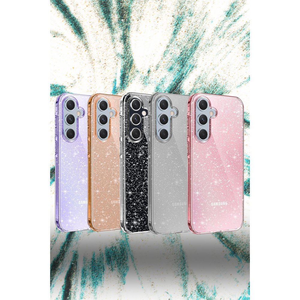 Newface Samsung Galaxy A54 5G Kılıf Glow Kapak - Siyah