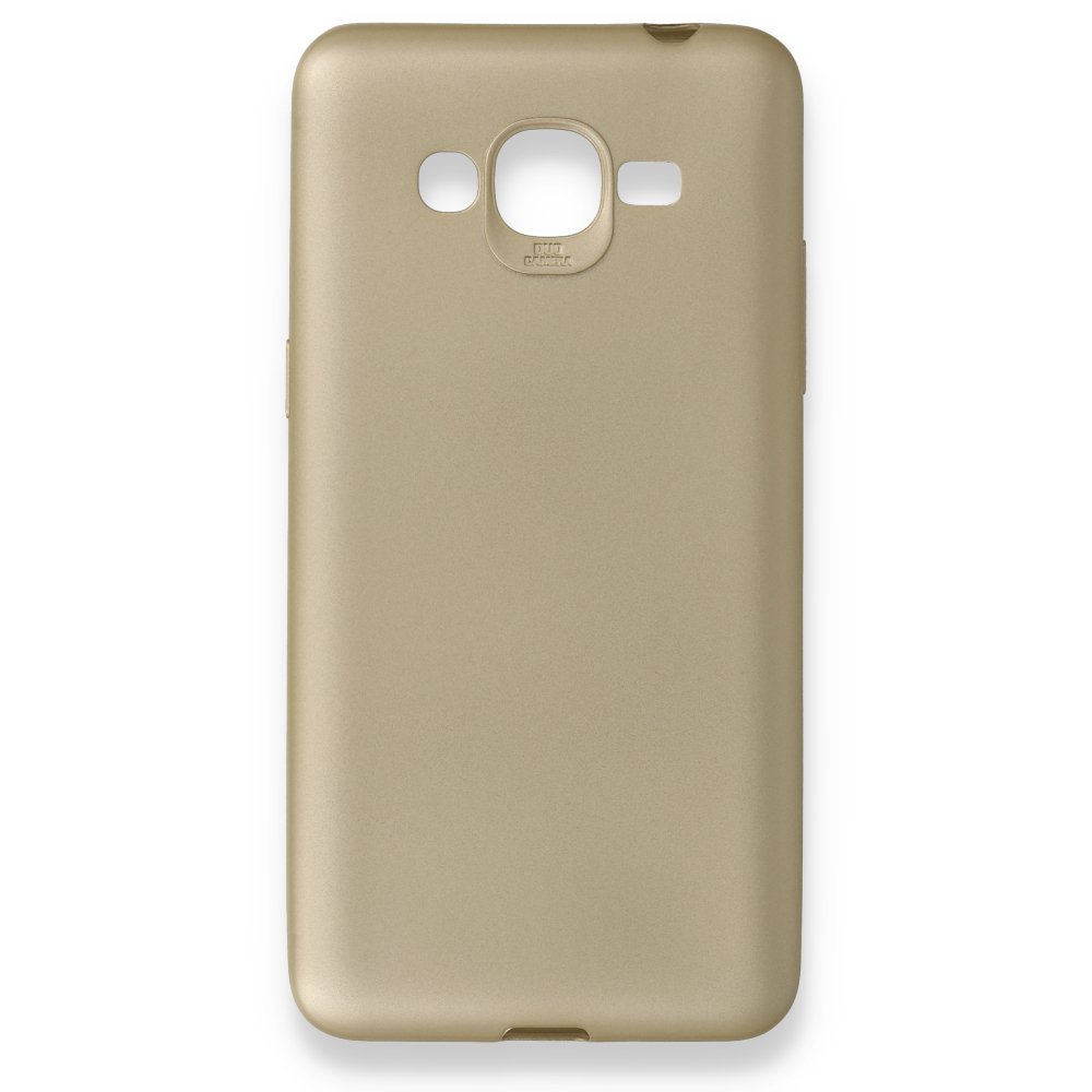 Newface Samsung Galaxy G530 / Grand Prime Kılıf First Silikon - Gold