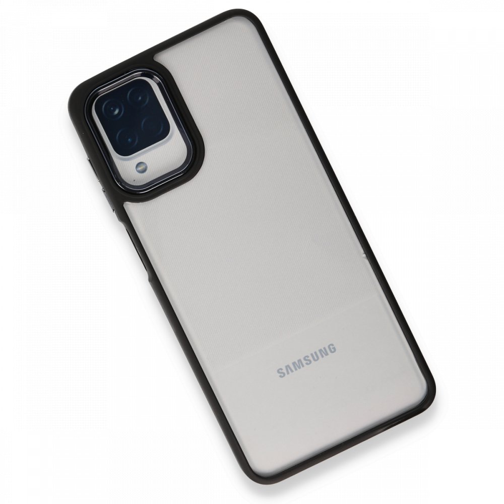 Newface Samsung Galaxy M12 Kılıf Dora Kapak - Siyah