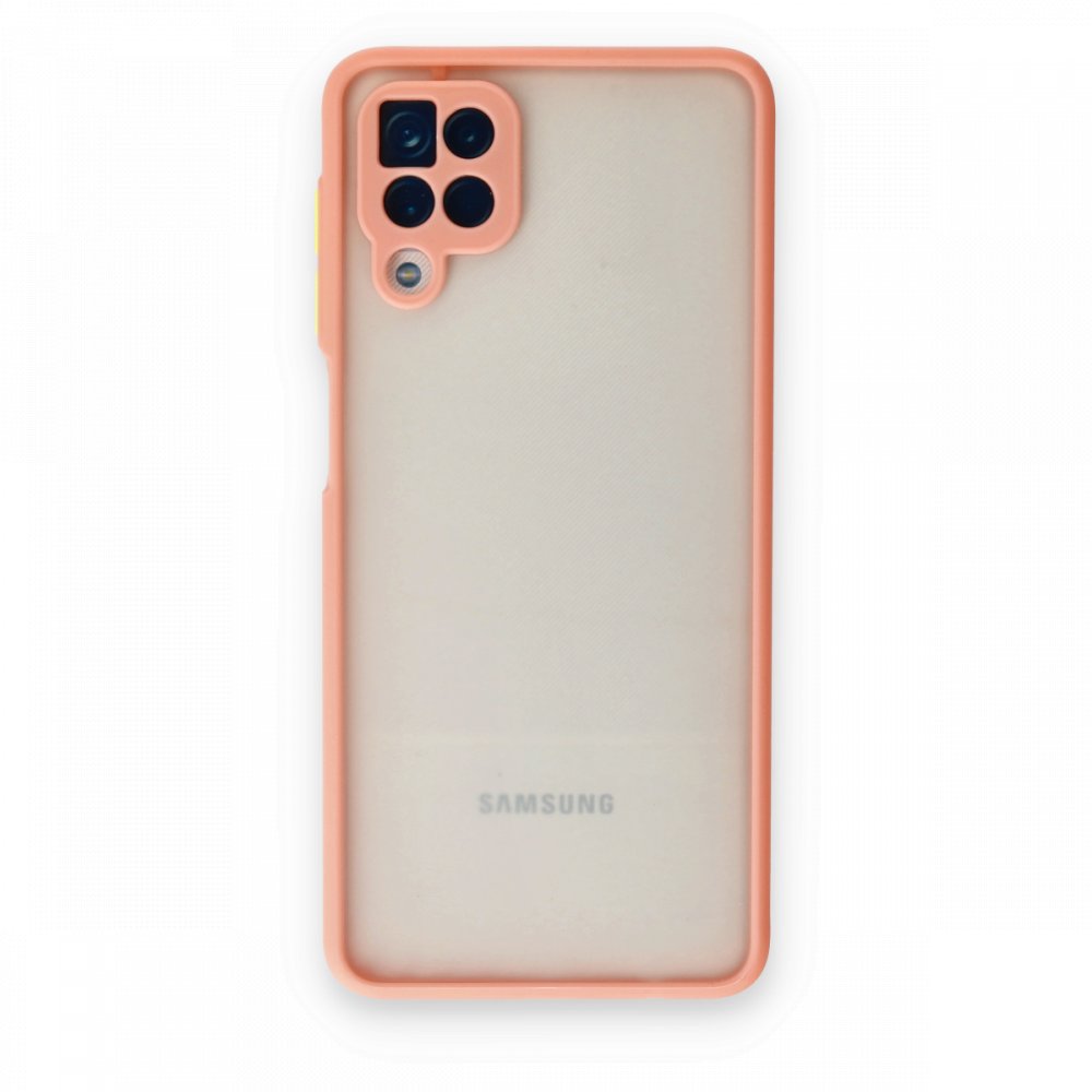 Newface Samsung Galaxy M12 Kılıf Montreal Silikon Kapak - Pembe