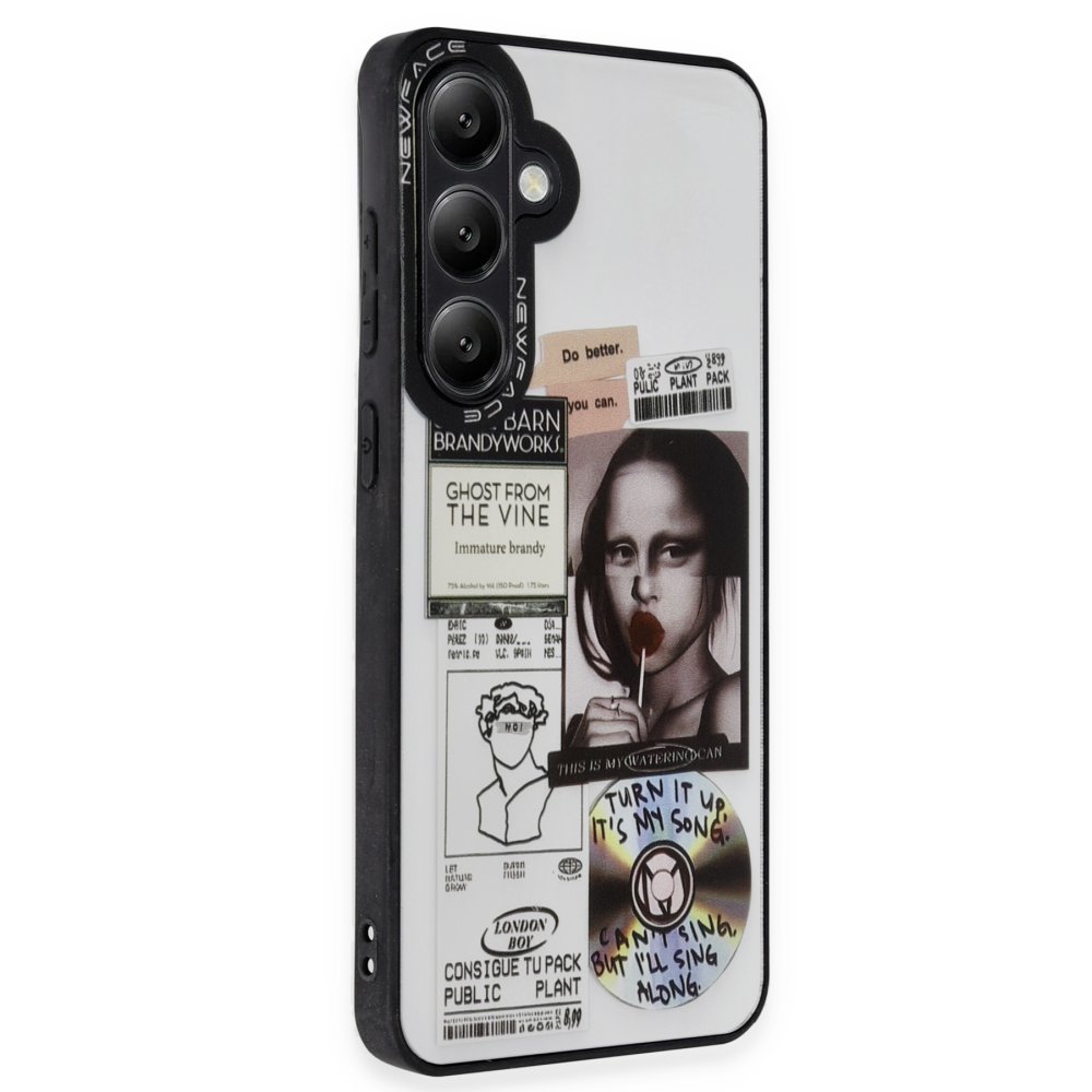 Newface Samsung Galaxy M34 5G Kılıf Mirror Desenli Kapak - Mirror - 2