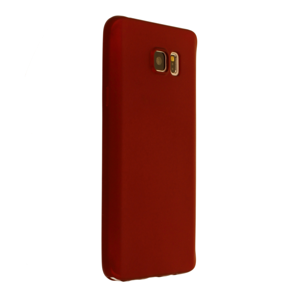 Newface Samsung Galaxy Note 5 Kılıf First Silikon - Bordo