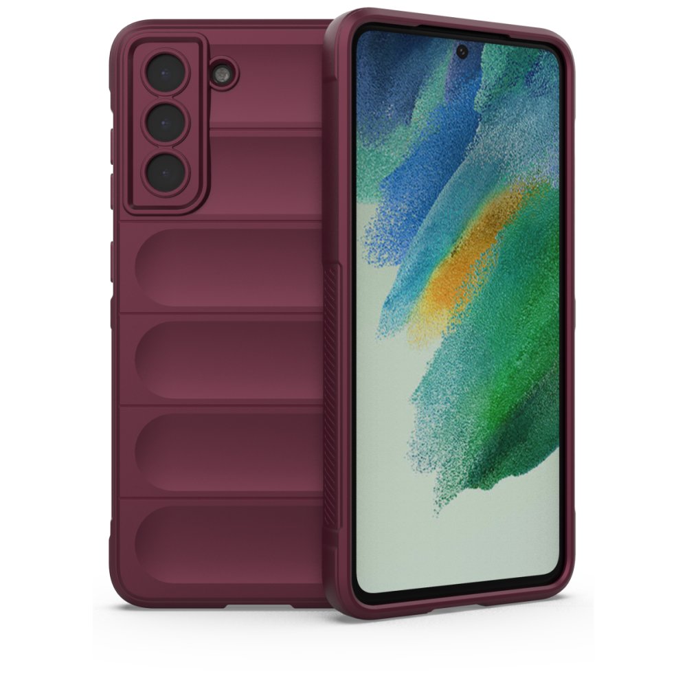 Newface Samsung Galaxy S22 Plus Kılıf Optimum Silikon - Bordo