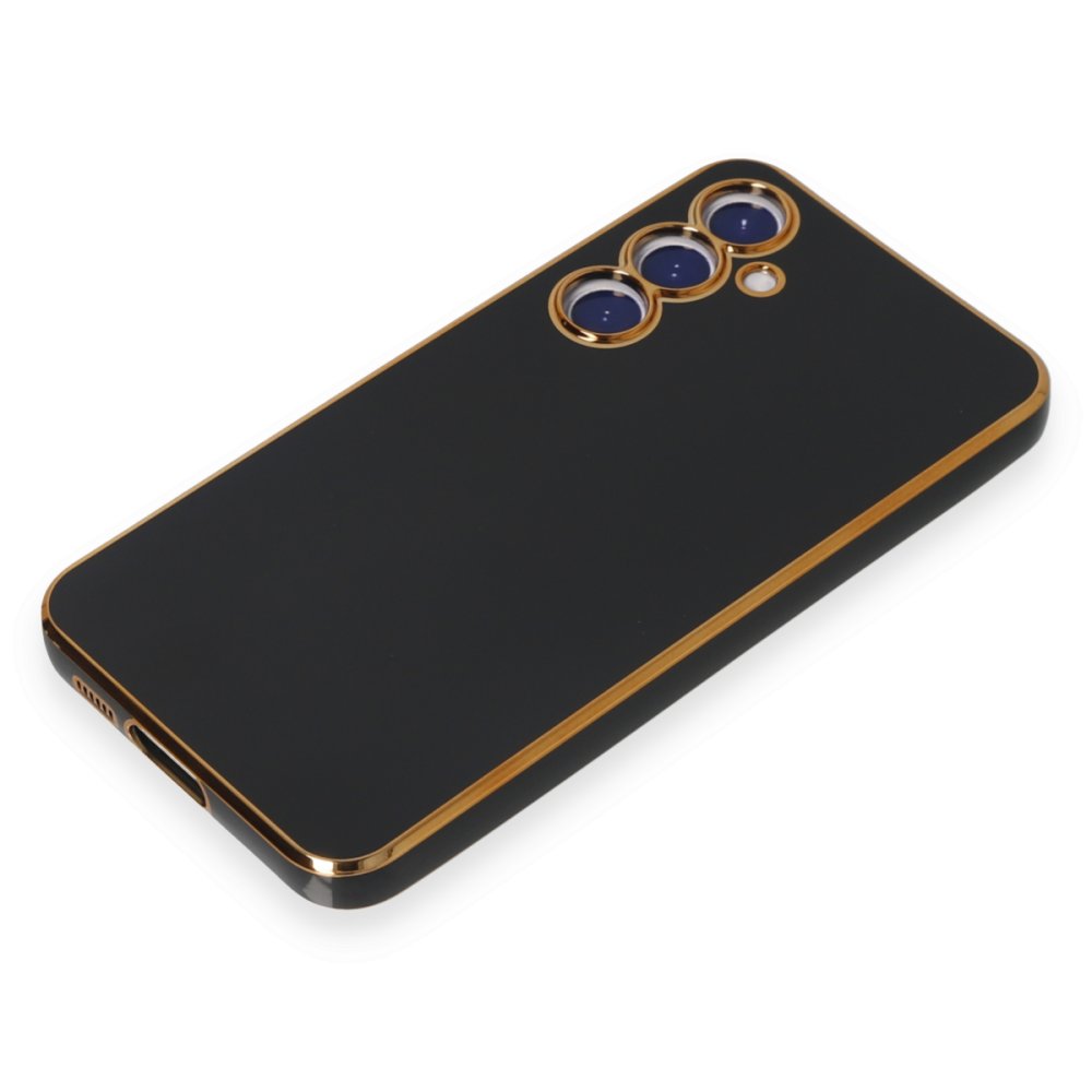 Newface Samsung Galaxy S23 FE Kılıf Volet Silikon - Siyah