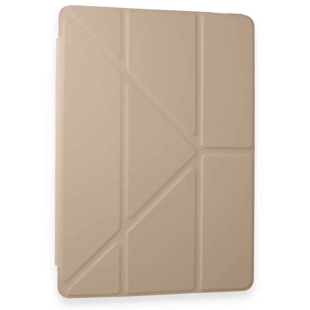 Newface Samsung Galaxy X510 Tab S9 FE 11 Kılıf Kalemlikli Mars Tablet Kılıfı - Rose Gold
