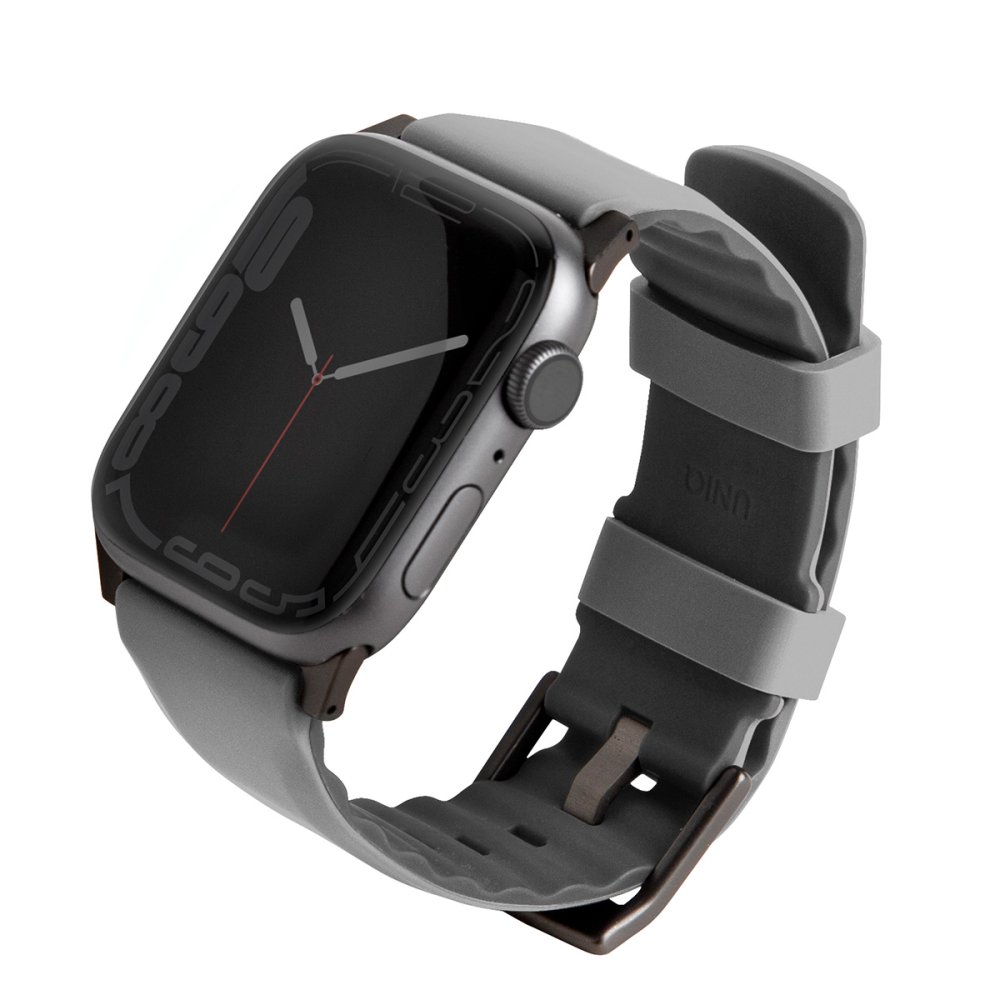 Uniq Watch Ultra 49mm Linus Airosoft Silikon Kılıf - Gri