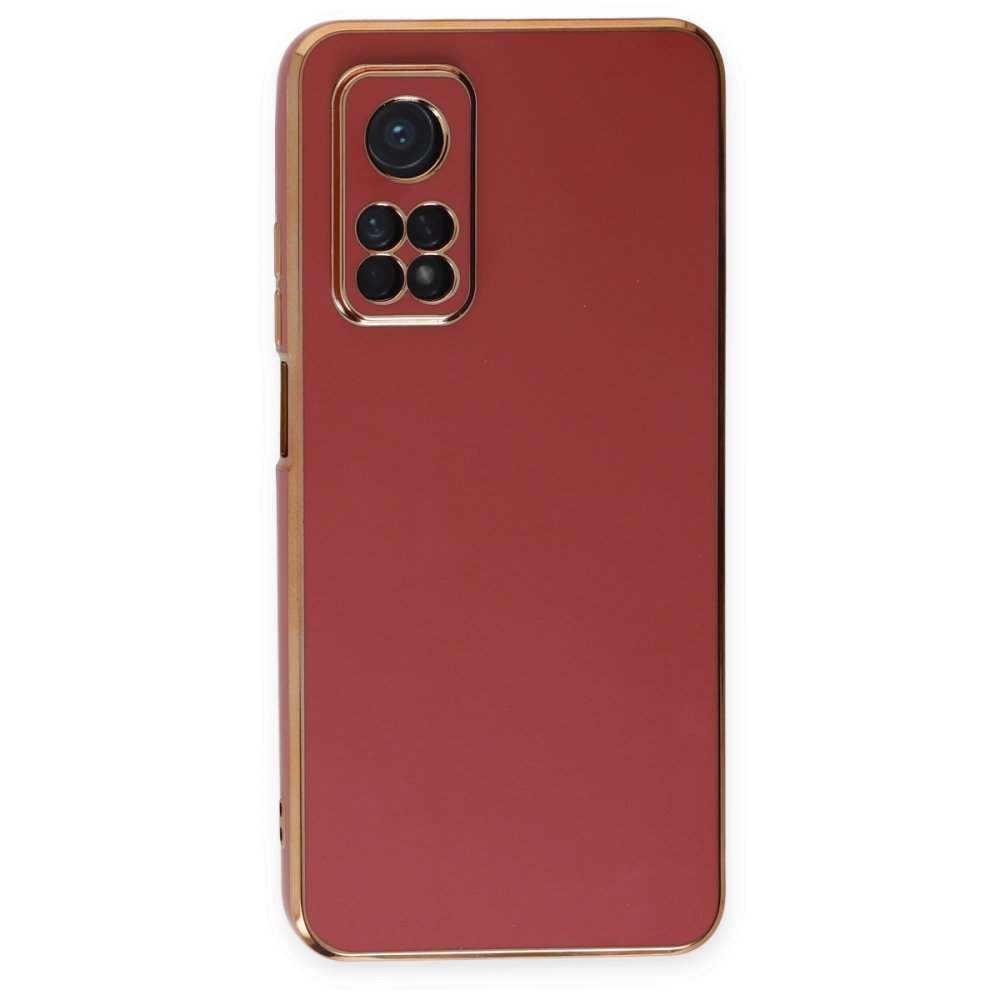 Newface Xiaomi Mi 10T Kılıf Volet Silikon - Kırmızı