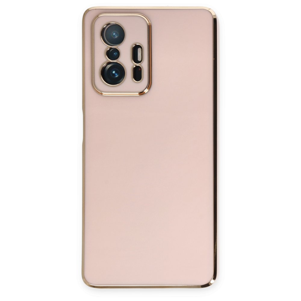 Newface Xiaomi Mi 11T Pro Kılıf Volet Silikon - Pembe