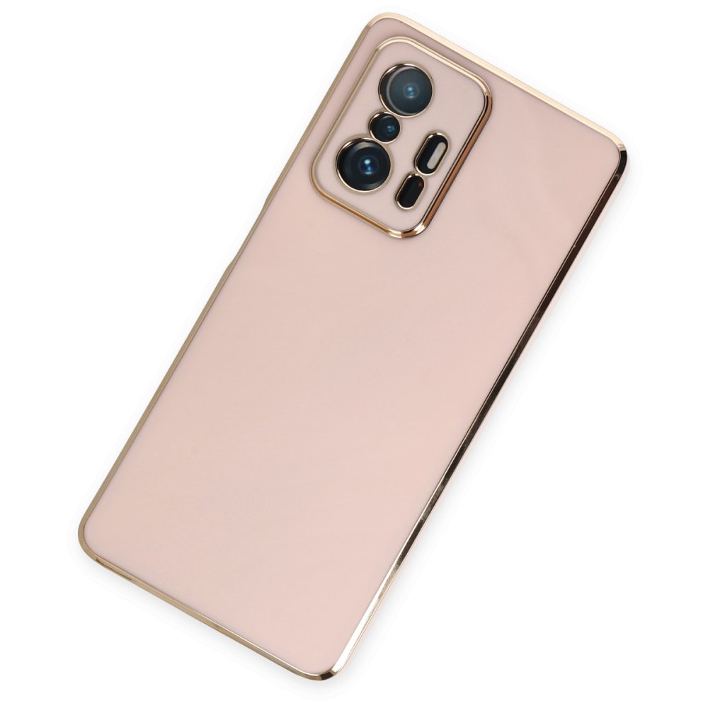 Newface Xiaomi Mi 11T Pro Kılıf Volet Silikon - Pembe