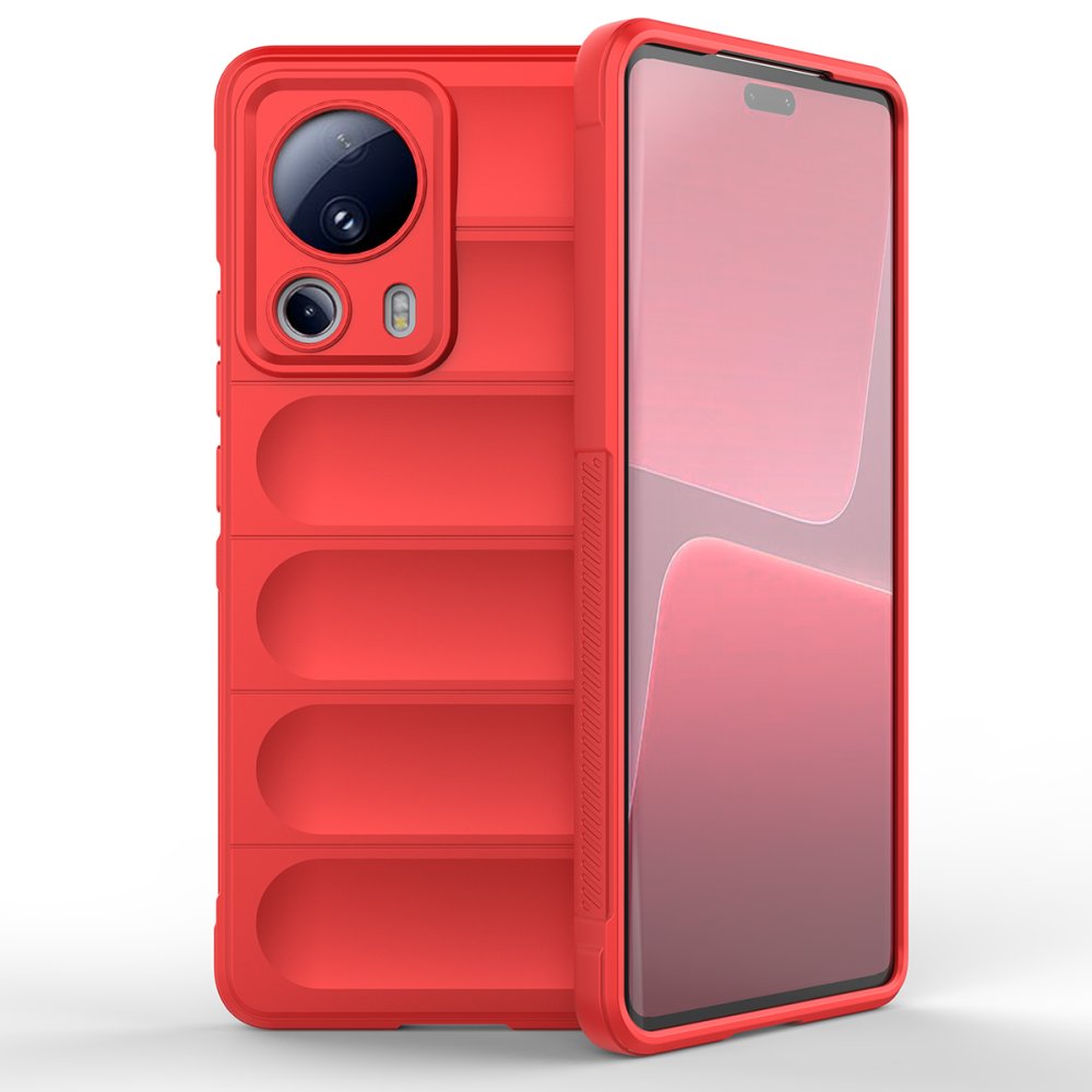 Newface Xiaomi Mi 13 Lite Kılıf Optimum Silikon - Kırmızı