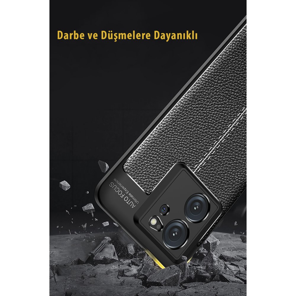 Newface Xiaomi Mi 13T Kılıf Auto Focus Kapak - Lacivert