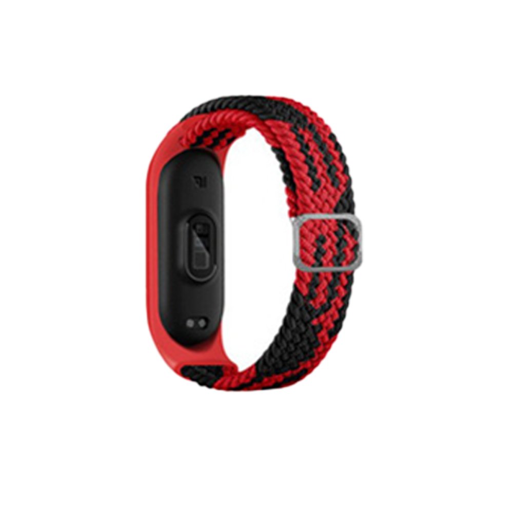 Newface Xiaomi Mi Band 4 Star Kordon - Kırmızı-Siyah