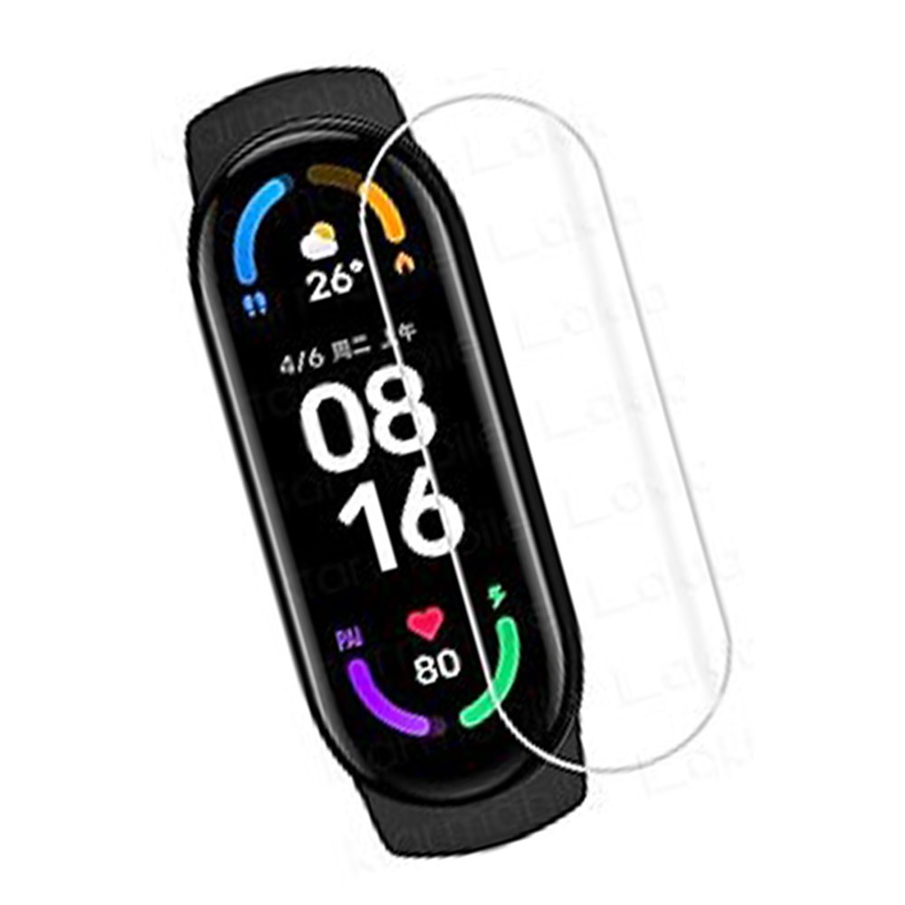 Newface Xiaomi Mi Band 5 Polymer Nano Ekran Koruyucu - Şeffaf