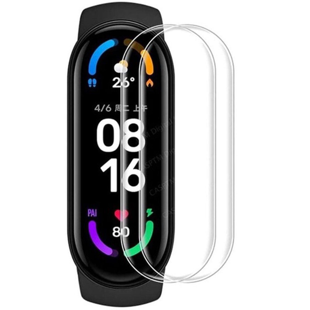 Newface Xiaomi Mi Band 5 Polymer Nano Ekran Koruyucu - Şeffaf