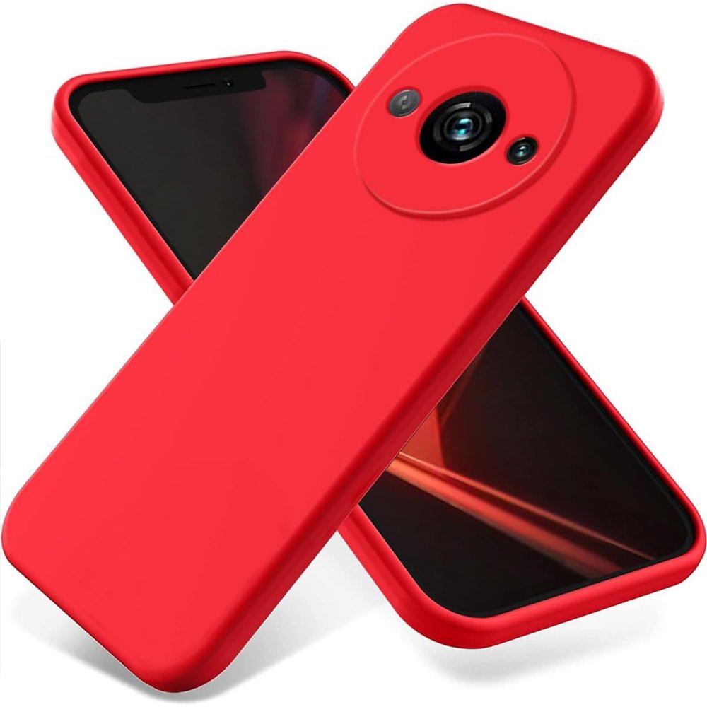 Newface Xiaomi Poco C61 Kılıf First Silikon - Kırmızı