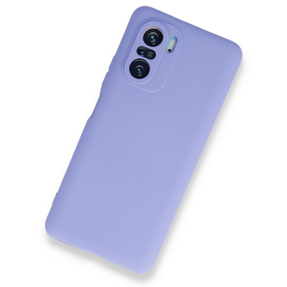 Newface Xiaomi Poco F3 Kılıf First Silikon - Lila