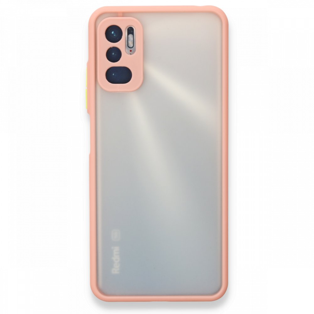 Newface Xiaomi Poco M3 Pro Kılıf Montreal Silikon Kapak - Pembe