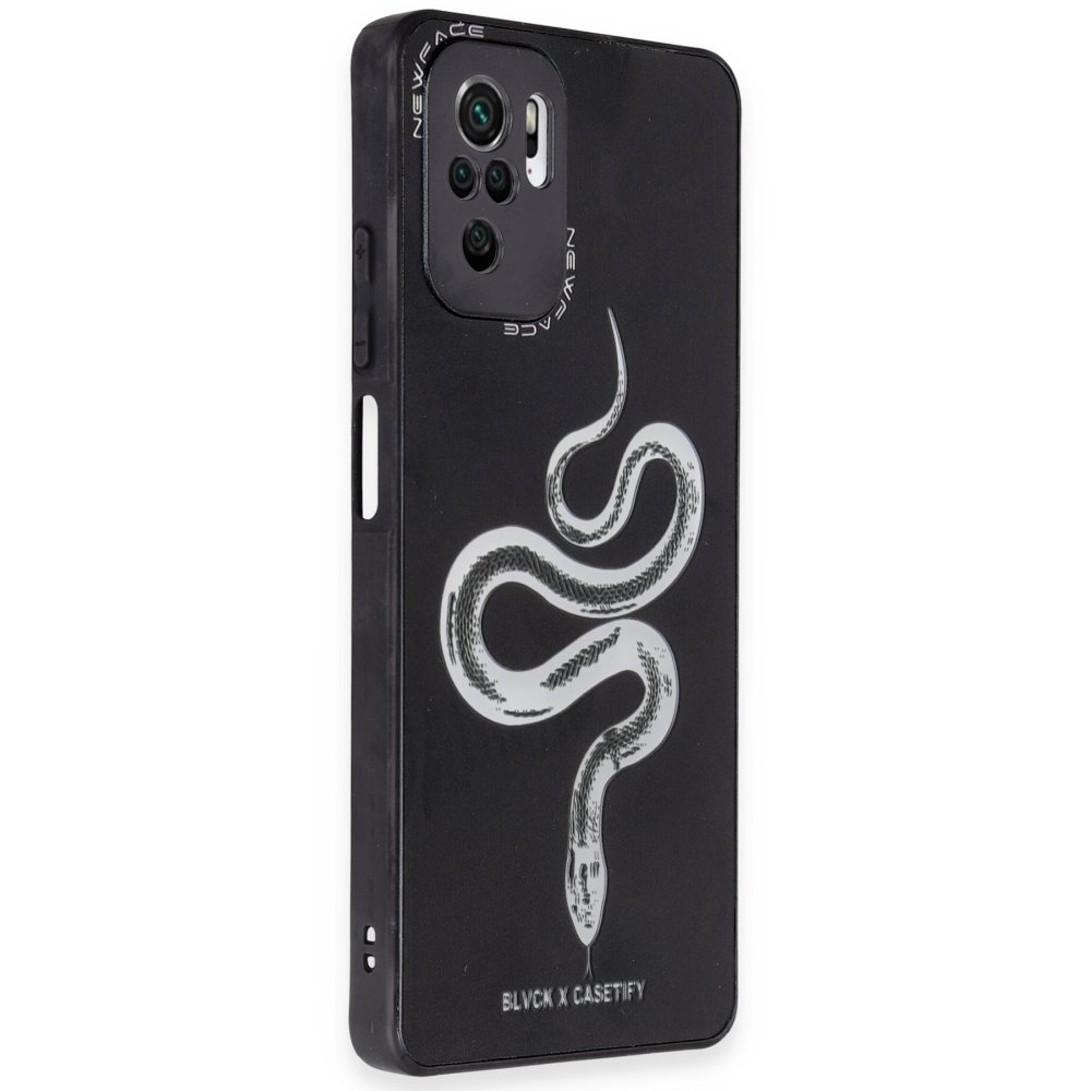 Newface Xiaomi Poco M5s Kılıf Mirror Desenli Kapak - Mirror - 13