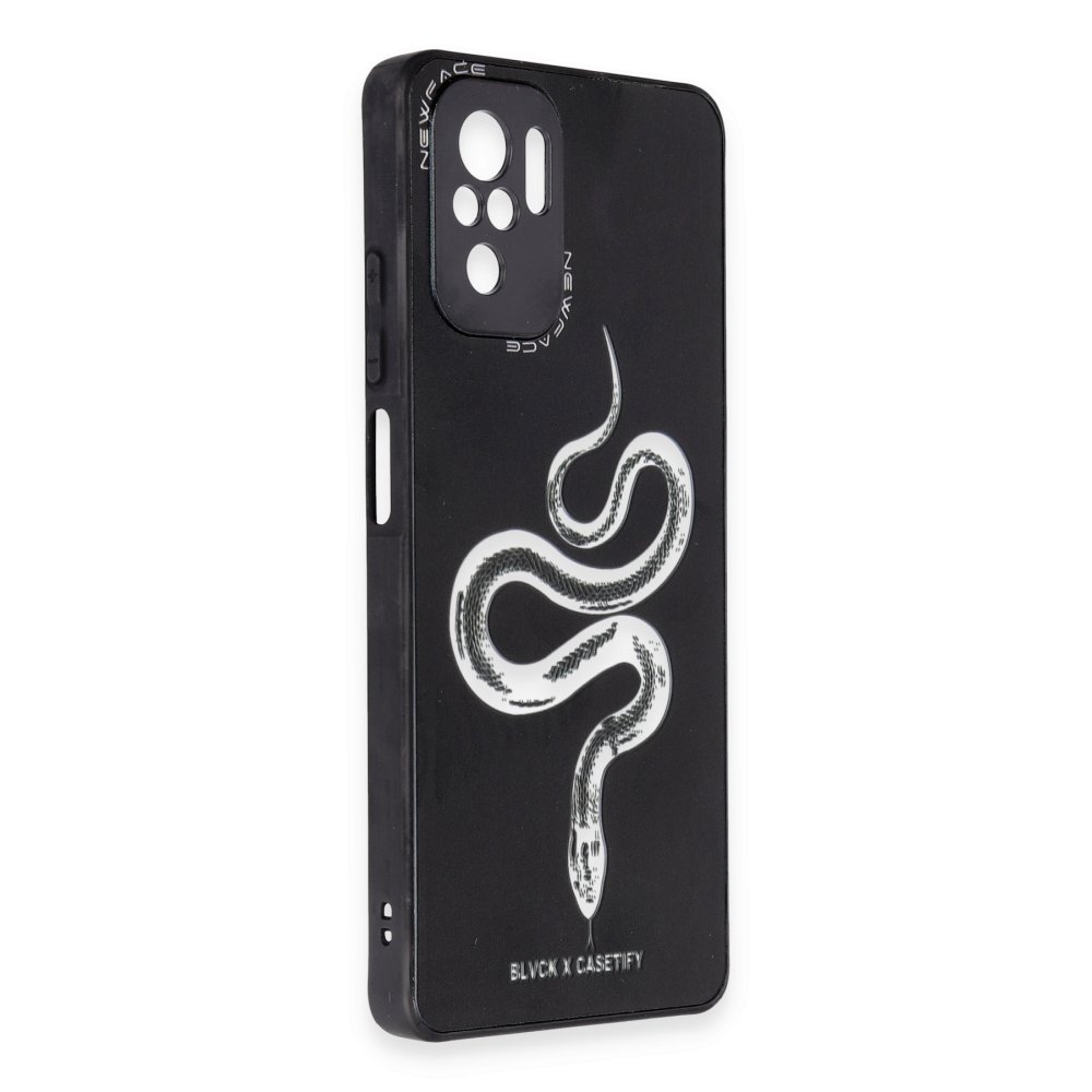 Newface Xiaomi Poco M5s Kılıf Mirror Desenli Kapak - Mirror - 13