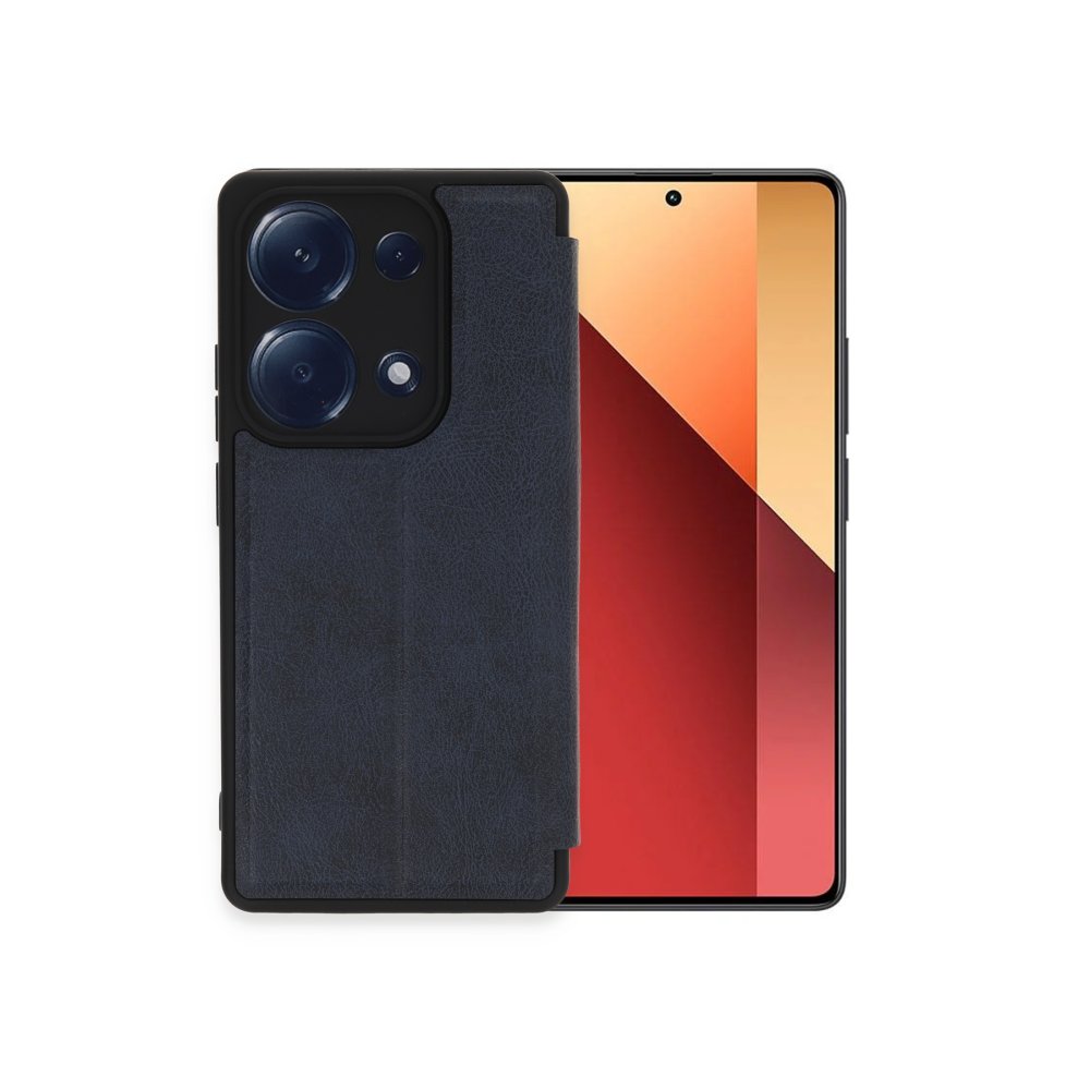 Newface Xiaomi Poco M6 Pro 4G Kılıf Flip Cover - Lacivert