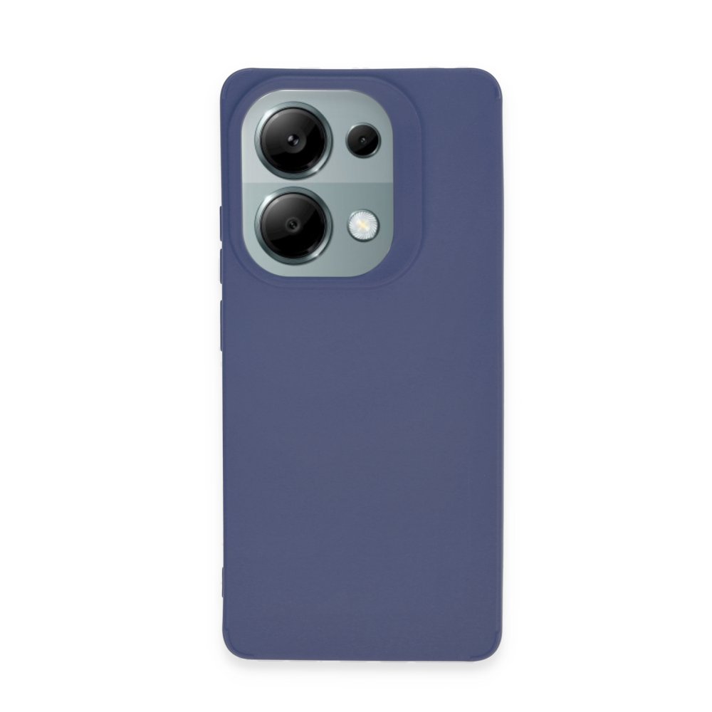 Newface Xiaomi Poco M6 Pro 4G Kılıf Petro Silikon - Lacivert