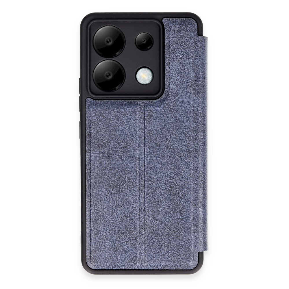 Newface Xiaomi Poco X6 Kılıf Flip Cover - Lacivert