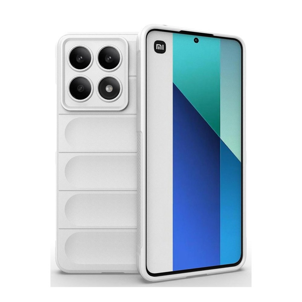 Newface Xiaomi Poco X6 Pro Kılıf Optimum Silikon - Krem