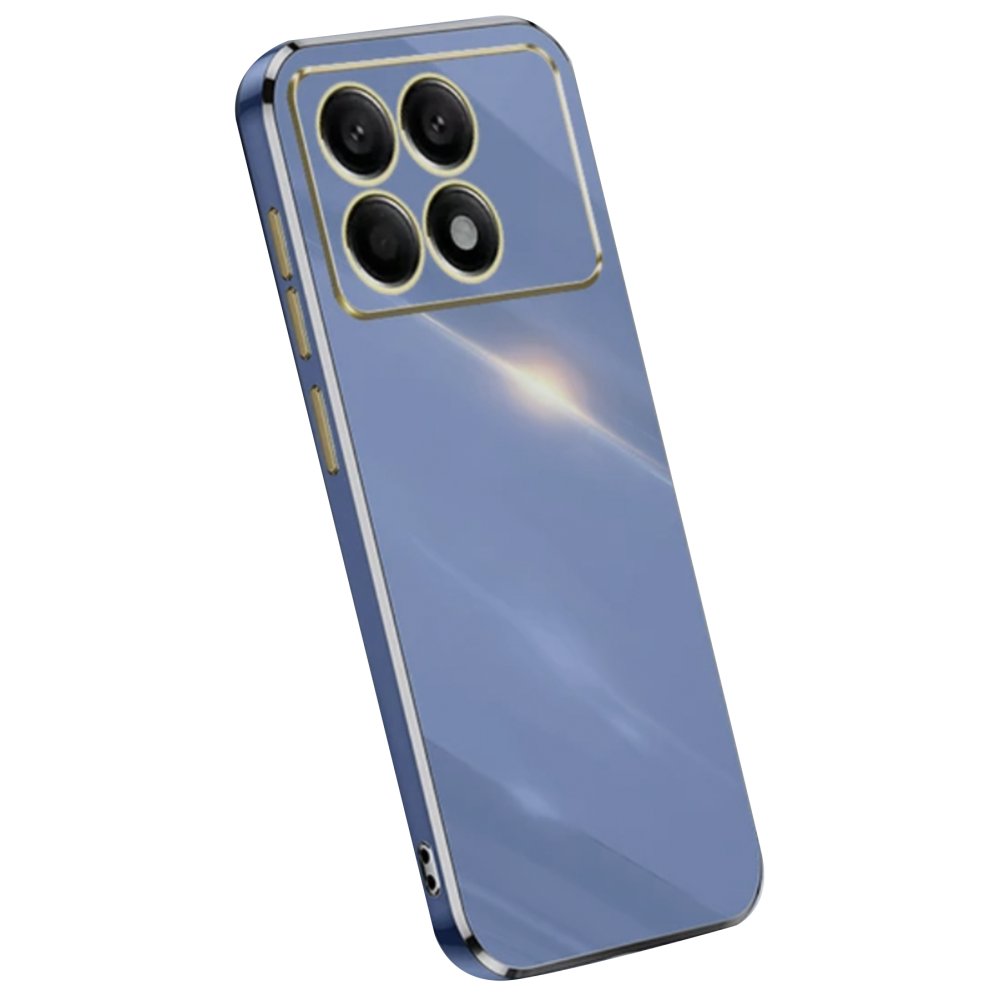 Newface Xiaomi Poco X6 Pro Kılıf Volet Silikon - Mavi