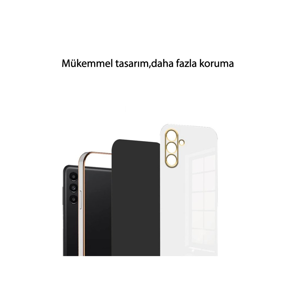 Newface Xiaomi Poco C65 Kılıf Volet Silikon - Mor