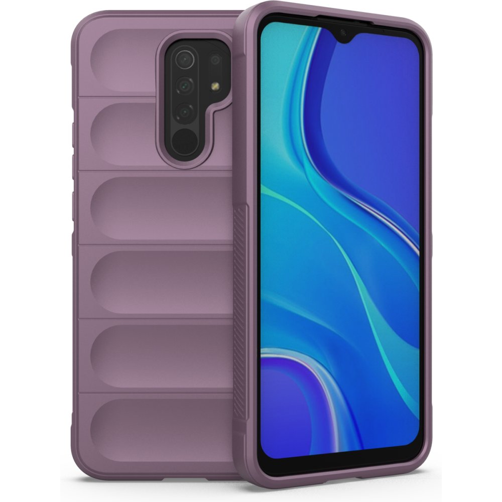 Newface Xiaomi Redmi 9 Kılıf Optimum Silikon - Mor