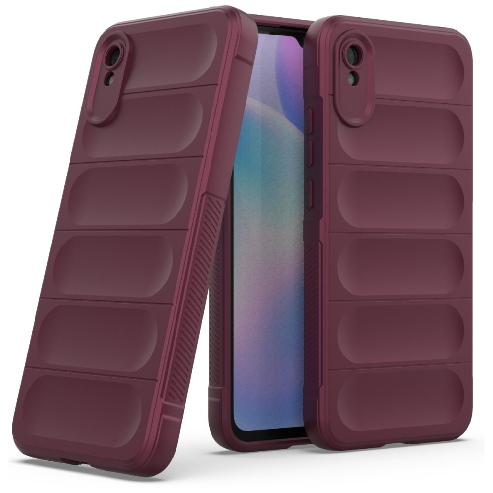 Newface Xiaomi Redmi 9A Kılıf Optimum Silikon - Bordo