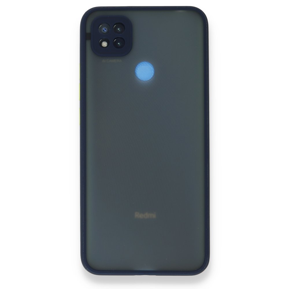 Newface Xiaomi Redmi 9C Kılıf Montreal Silikon Kapak - Lacivert