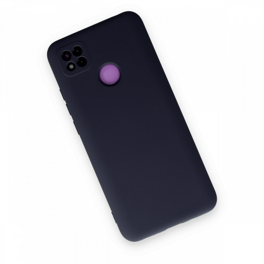 Newface Xiaomi Redmi 9C Kılıf Nano içi Kadife Silikon - Lacivert