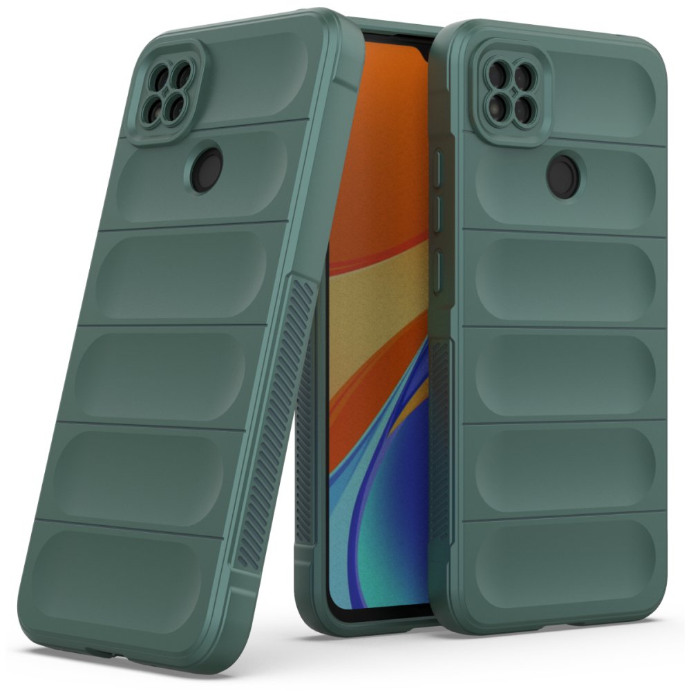 Newface Xiaomi Redmi 9C Kılıf Optimum Silikon - Koyu Yeşil