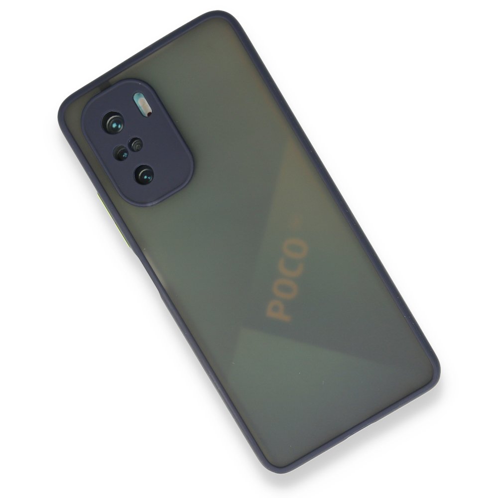 Newface Xiaomi Redmi K40 Pro Kılıf Montreal Silikon Kapak - Lacivert