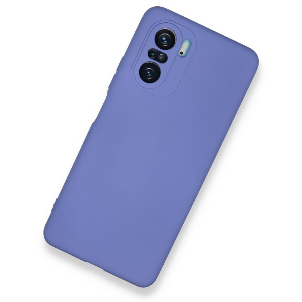 Newface Xiaomi Redmi K40 Pro Kılıf Nano içi Kadife Silikon - Lila