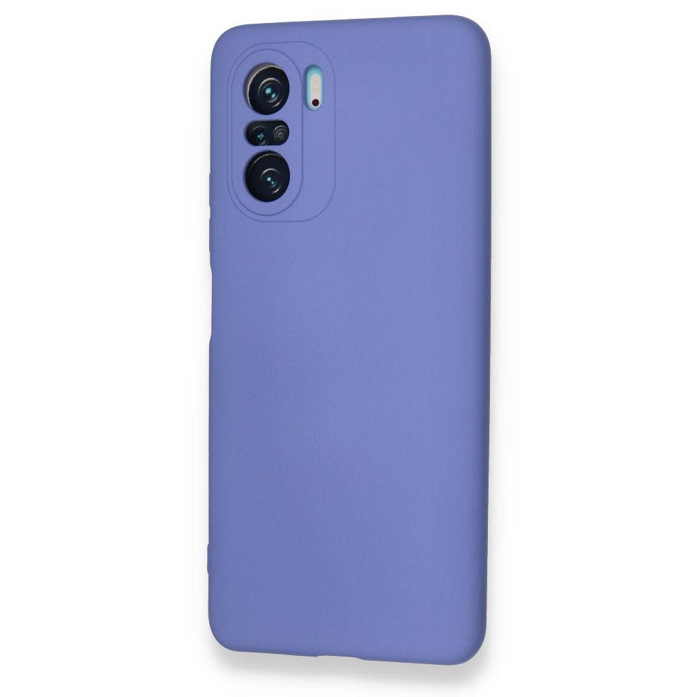 Newface Xiaomi Redmi K40 Pro Kılıf Nano içi Kadife Silikon - Lila