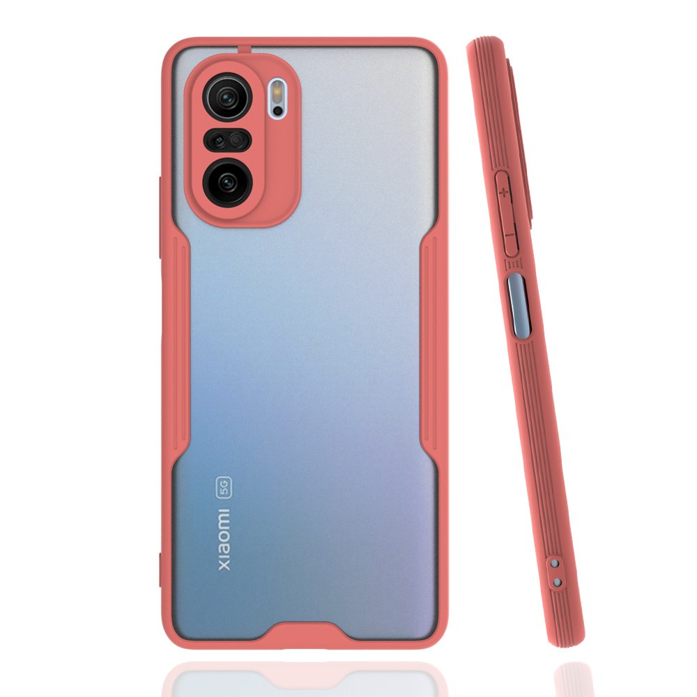 Newface Xiaomi Redmi K40 Pro Kılıf Platin Silikon - Pembe