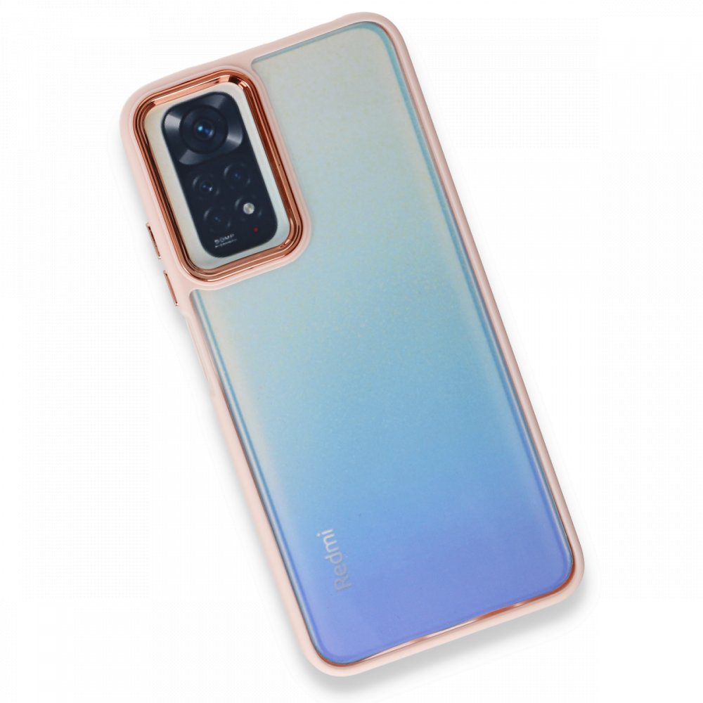 Newface Xiaomi Redmi Note 11 Kılıf Dora Kapak - Pudra