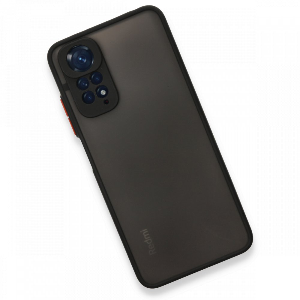 Newface Xiaomi Redmi Note 11 Kılıf Montreal Silikon Kapak - Siyah