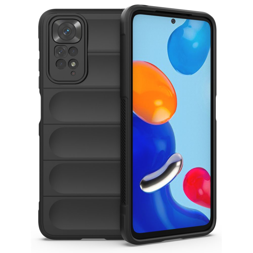 Newface Xiaomi Redmi Note 11 Kılıf Optimum Silikon - Siyah