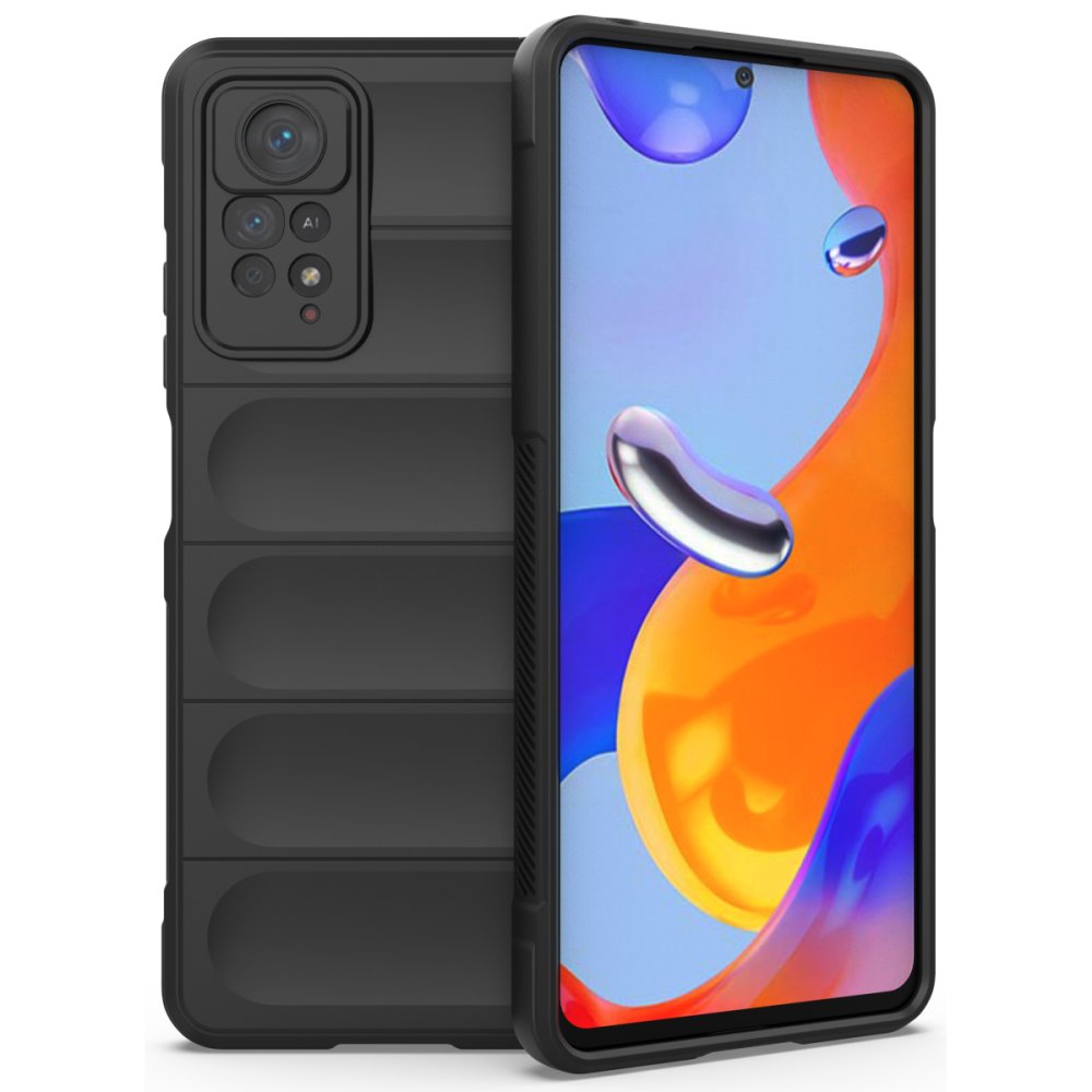 Newface Xiaomi Redmi Note 11 Pro Kılıf Optimum Silikon - Siyah