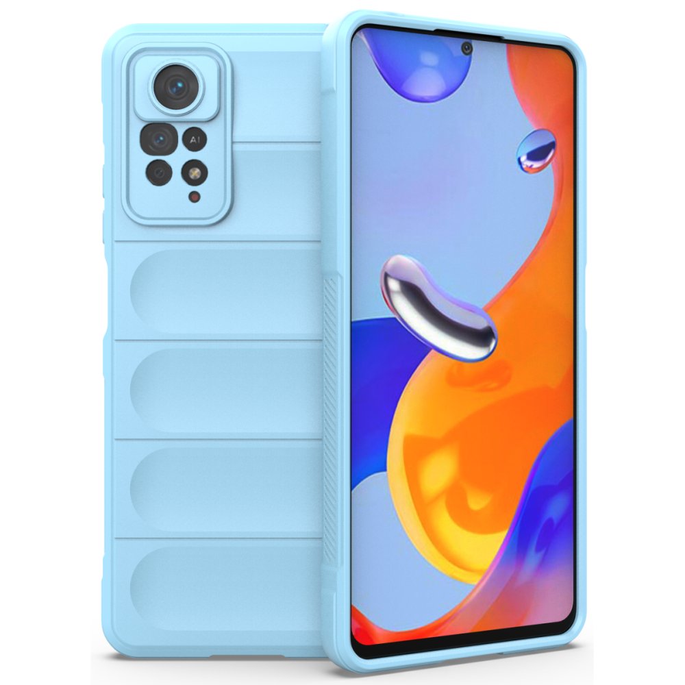 Newface Xiaomi Redmi Note 11 Pro Kılıf Optimum Silikon - Sky Blue