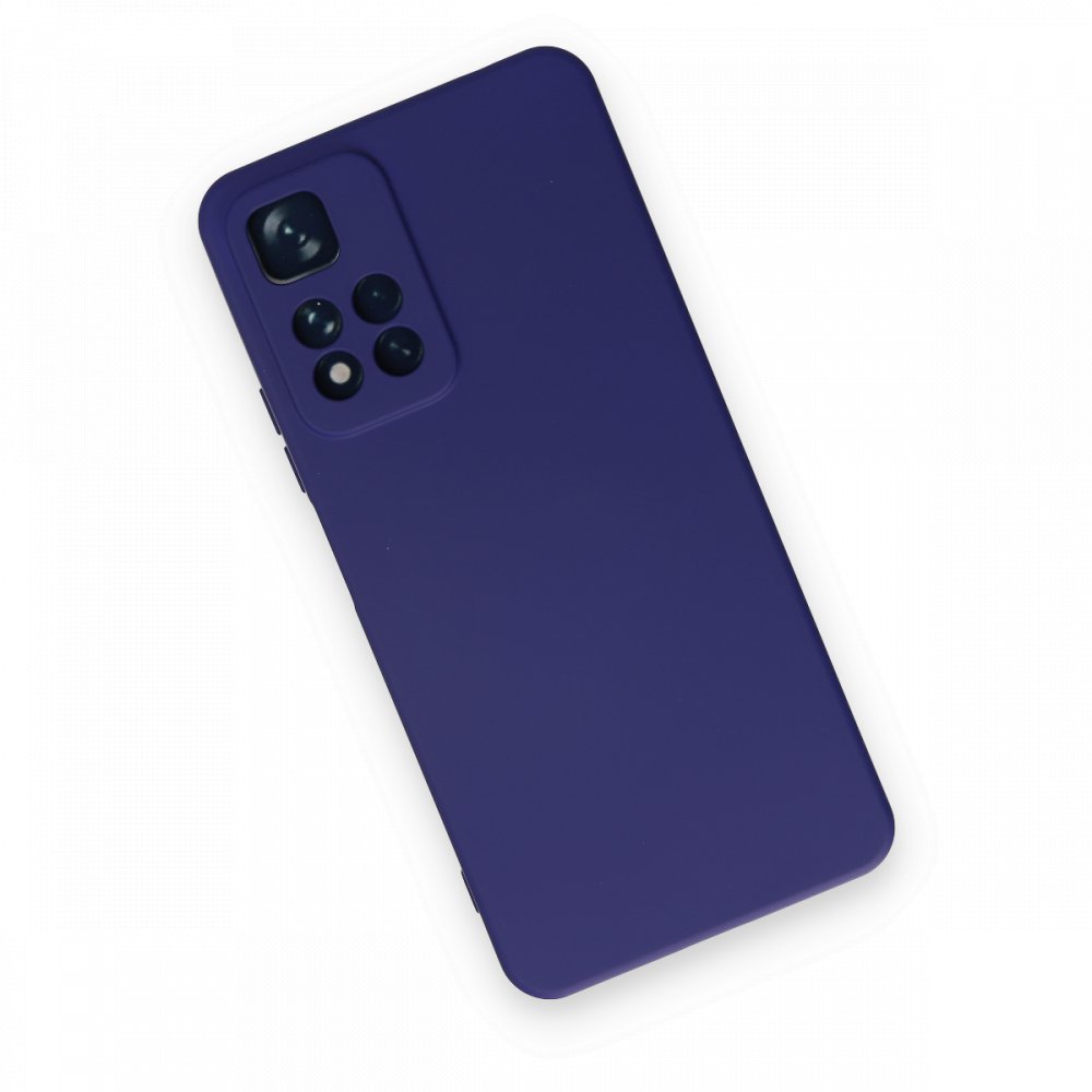 Newface Xiaomi Redmi Note 11 Pro Plus 5G Kılıf Nano içi Kadife Silikon - Mor