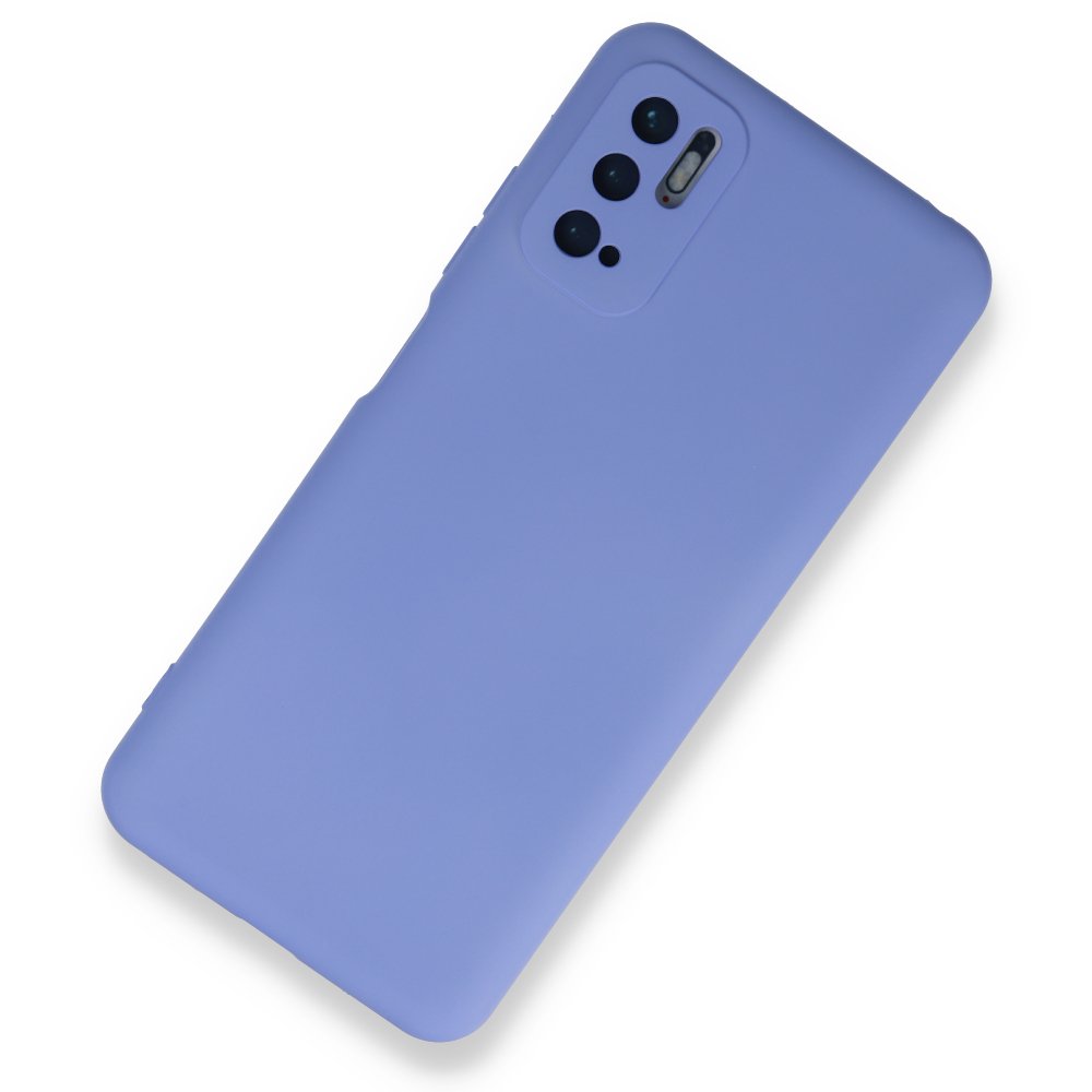 Newface Xiaomi Redmi Note 11 SE Kılıf Nano içi Kadife Silikon - Lila