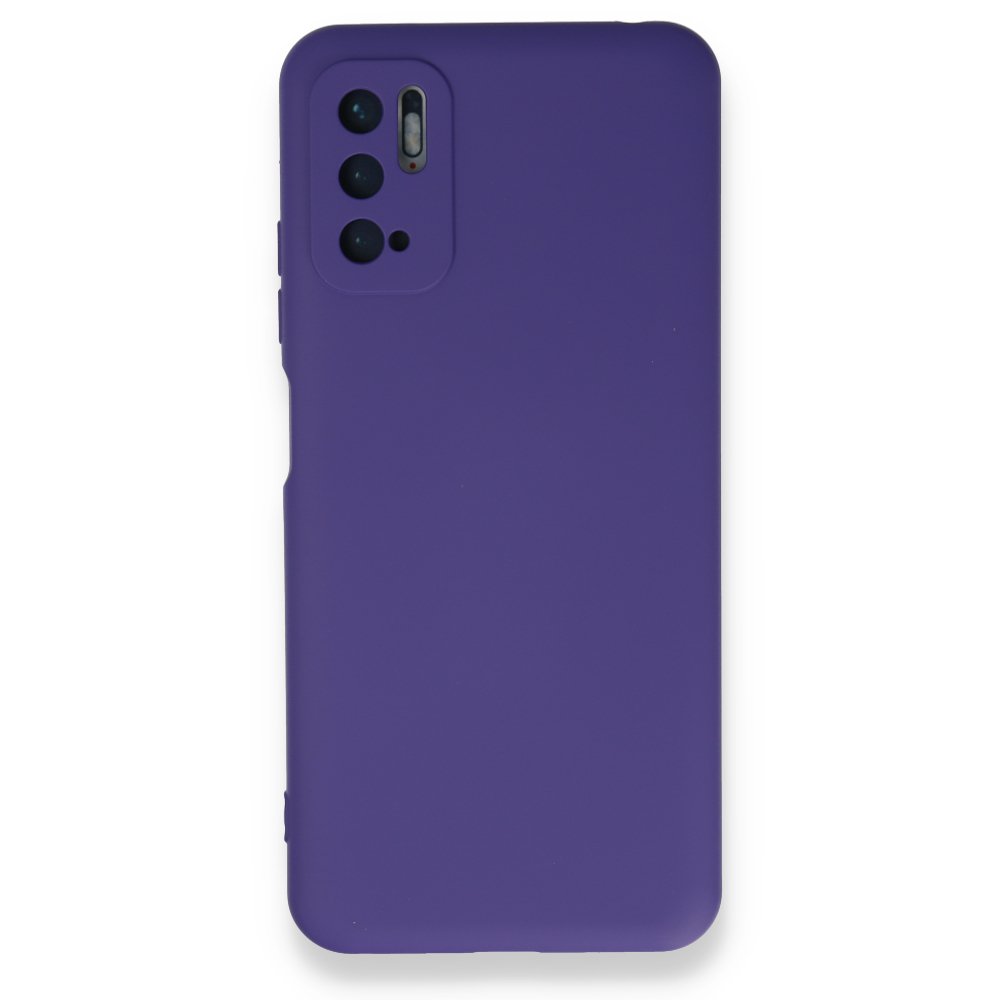 Newface Xiaomi Redmi Note 11 SE Kılıf Nano içi Kadife Silikon - Mor