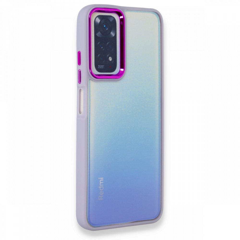 Newface Xiaomi Redmi Note 11S Kılıf Dora Kapak - Lila