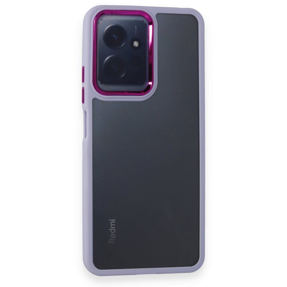 Newface Xiaomi Redmi Note 12 4G Kılıf Dora Kapak - Lila