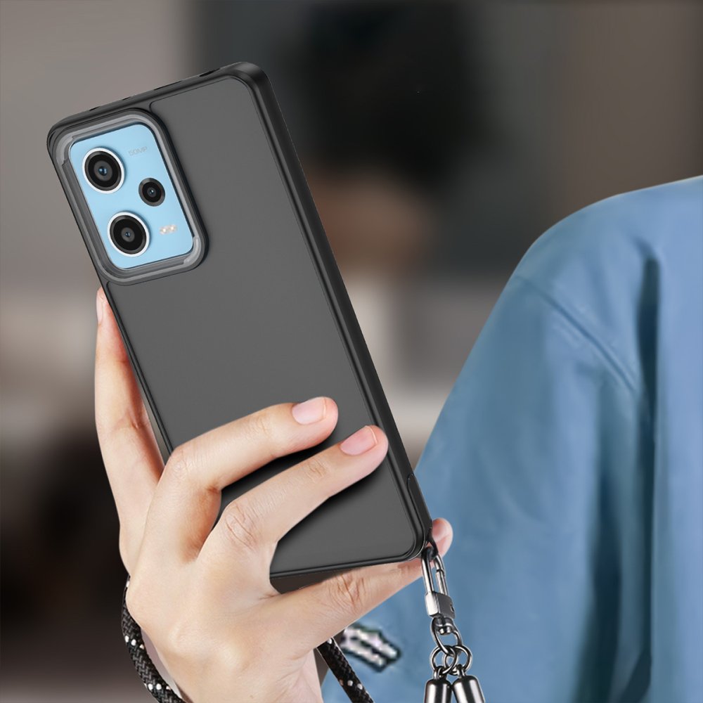 Newface Xiaomi Redmi Note 12 4G Kılıf Elegant Kapak - Pudra